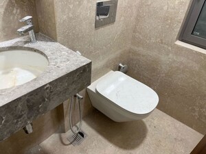 Bathroom in 3 BHK Apartment at Piramal Mahalaxmi, Mahalaxmi – for Rent