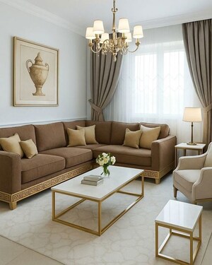 Living Room in 3 BHK Villa at Kallekkad – for Sale