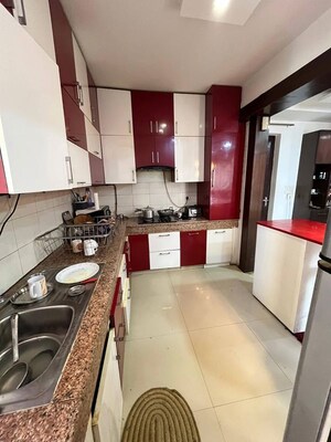 Kitchen in 3 BHK Apartment at Arihant Arden, Sector 1 Greater Noida – for Rent