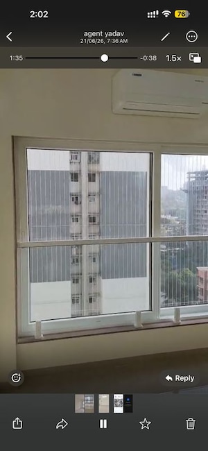 Room in 1 BHK Apartment at Rustomjee Bella Phase 1, Bhandup West – for Rent