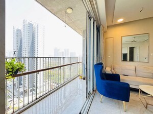 Balcony in 3 BHK Apartment at Tata Serein, Pokhran Road No Two – for Sale