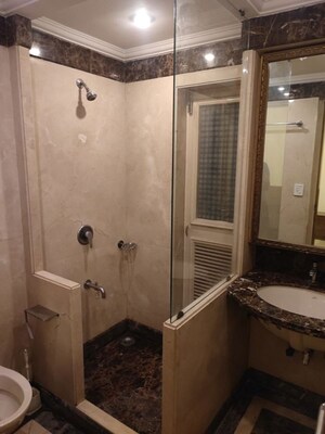 Bathroom in 3 BHK Apartment at Jogeshwari West – for Rent