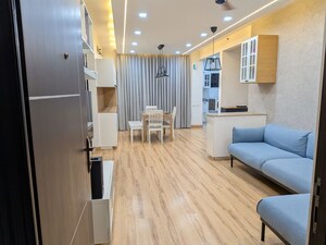 Living Room in 2.5 BHK Apartment at Brigade Citadel, Moti Nagar – for Rent