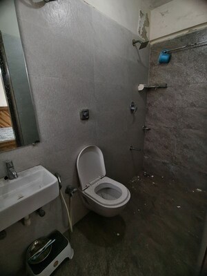 Bathroom in 2 BHK Apartment at Maharaja Retreat CHS, Goregaon East – for Rent