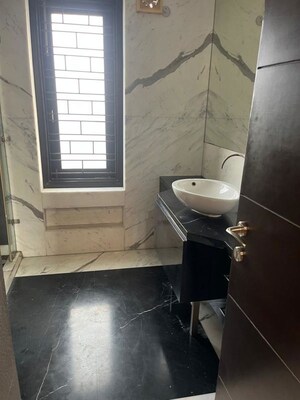 Staircase in 4 BHK Builder Floor at New Friends Colony – for Sale