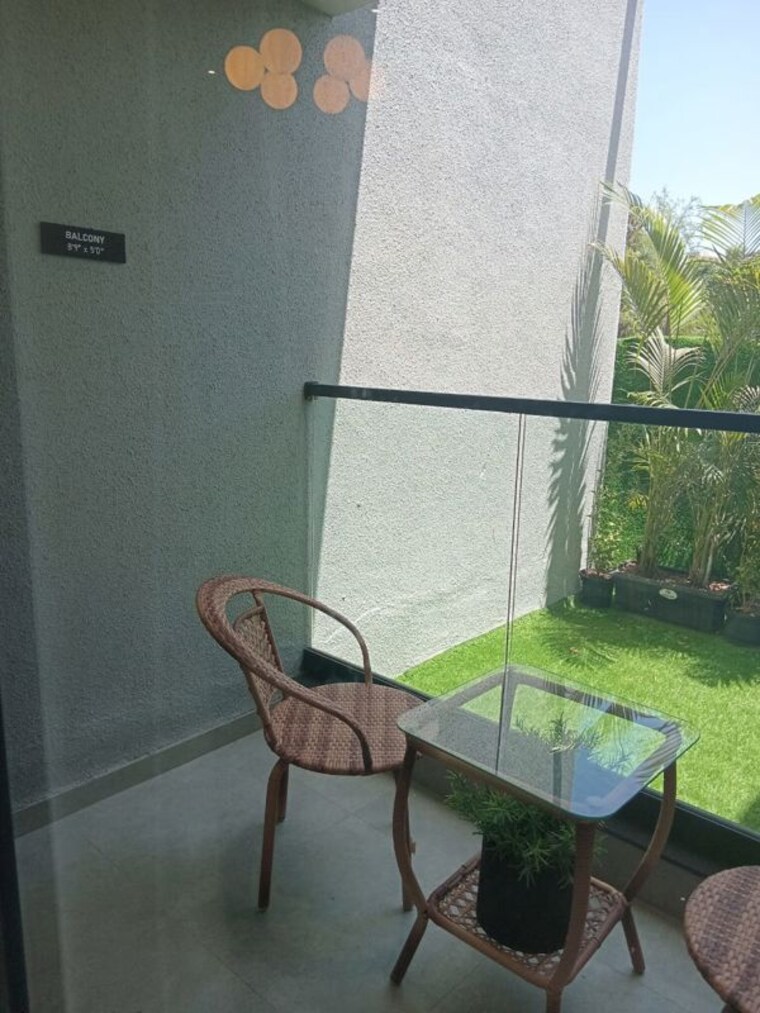 Balcony, arv-regalia 2 Bedroom 736 Sq.Ft. Apartment In Nibm Annexe Pune 10572659
