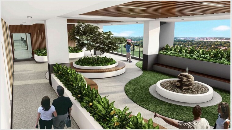 Balcony, dosti-nest 2 Bedroom 604 Sq.Ft. Apartment In Balkum Pada Thane 10572676