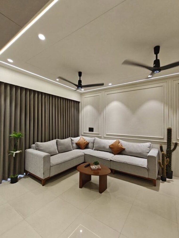 Living Room, ottapalam  1300 Sq.Ft. Villa In Ottapalam Palakkad 10572694