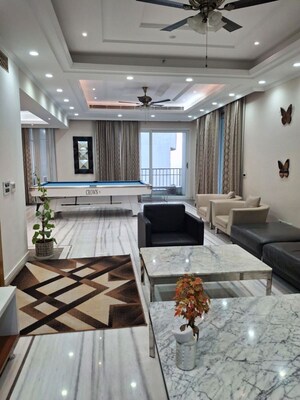 Living Room in 6+ BHK Penthouse at The 3C Lotus 300, Sector 107 – for Rent