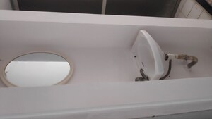 Bathroom in 1 BHK Apartment at Hiranandani Gardens Kingston, Powai – for Rent
