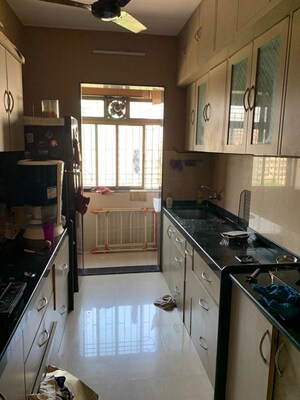 Kitchen in 2 BHK Apartment at Bholenath Manit Apartments, Chembur – for Sale