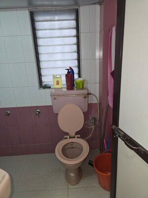 Bathroom in 2 BHK Apartment at Hiranandani Powai Park, Powai – for Rent
