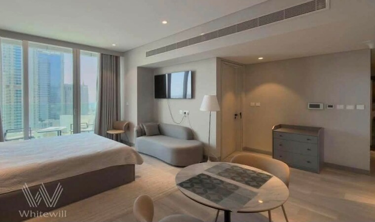 Living Room, dosti-nest 1 Bedroom 322 Sq.Ft. Apartment In Balkum Pada Thane 10572729