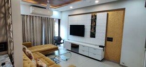 Living Room in 2 BHK Apartment at Makarba – for Rent