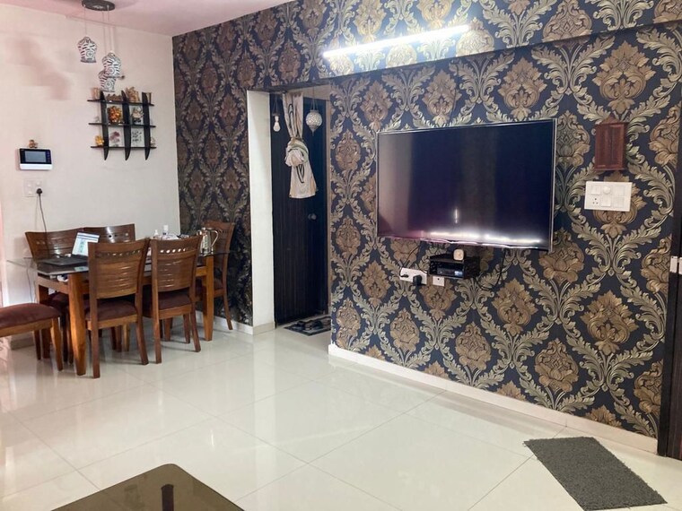 Living Room, sukhwani-sepia 2 Bedroom 1100 Sq.Ft. Apartment In Tathawade Pune 10572704