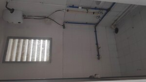 Bathroom in 1 BHK Apartment at Hiranandani Gardens Kingston, Powai – for Rent