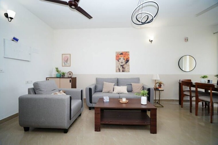Kitchen, sare-petioles 3 Bedroom 1184 Sq.Ft. Apartment In Sector 92 Gurgaon 10572752