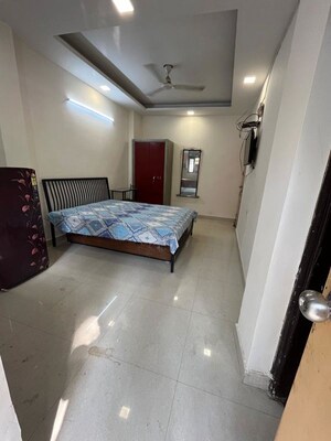 Living Room in 1 RK Builder Floor at Sector 55 – for Rent