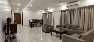 Living Room in 5 BHK Apartment at Supreme Amadore, Baner – for Rent