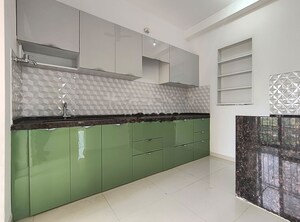 Kitchen in 3 BHK Apartment at Godrej Sky Greens, Kharadi – for Sale