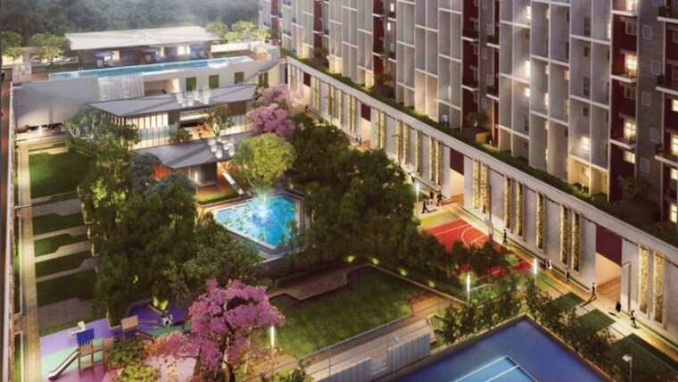 Balcony, godrej-sky-greens 3 Bedroom 1450 Sq.Ft. Apartment In Kharadi Pune 10572787