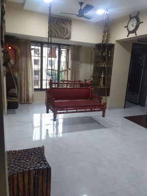 Living Room in 2.5 BHK Apartment at Mayuresh Park, Bhandup West – for Sale