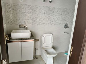 Bathroom in 3 BHK Builder Floor at Palam Vihar Residents Association, Palam Vihar – for Rent