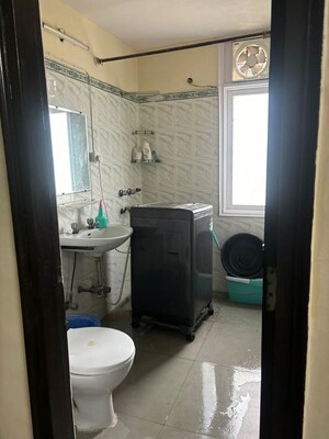 Bathroom in 3 BHK Apartment at Sector 21c – for Rent