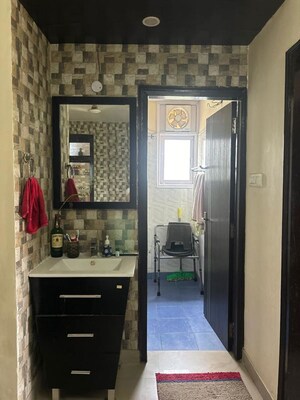 Bathroom in 3 BHK Apartment at Sector 21c – for Rent