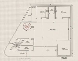 Floor Plan in  Office Space at Vaishali Nagar – for Rent
