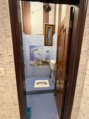 Bathroom in 2 BHK Builder Floor at Banjarawala – for Rent