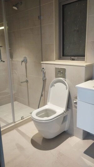 Bathroom in 2 BHK Apartment at Kasturi Apostrophe Hinjawadi, Hinjewadi – for Rent