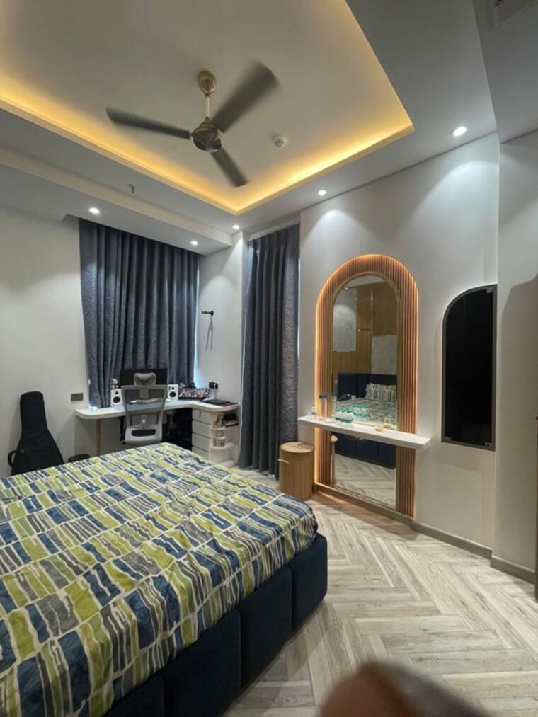Bedroom, aba-county-107 4 Bedroom 4482 Sq.Ft. Apartment In Sector 107 Noida 10572855