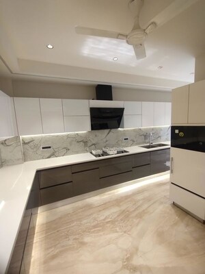 Kitchen in 3 BHK Builder Floor at Palam Vihar Residents Association, Palam Vihar – for Rent