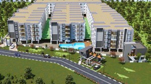 4 BHK Villa – Exterior View View at Embassy Boulevard, Yelahanka - for Sale
