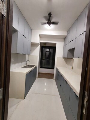 Kitchen in 3 BHK Apartment at Kalpataru Magnus, Bandra East – for Rent