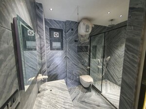 Bathroom in 4 BHK Builder Floor at Palam Vihar Residents Association, Palam Vihar – for Rent