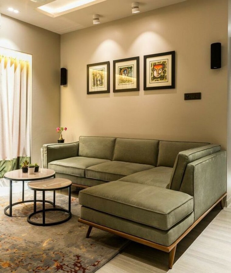 Living Room, akathethara 3 Bedroom 1300 Sq.Ft. Villa In Akathethara Palakkad 10572884