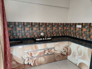 Kitchen in 3 BHK Apartment at Pethkar Samrajya, Kothrud – for Rent