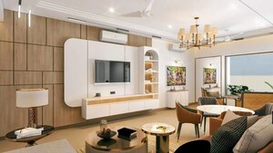 Living Room in 3 BHK Builder Floor at Sector 104 – for Sale