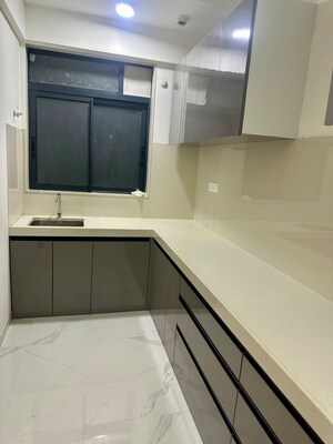 Kitchen in 4 BHK Apartment at Kalpataru Magnus, Bandra East – for Rent