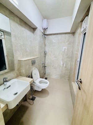 Bathroom in 3.5 BHK Apartment at L And T Rejuve 360, Mulund West – for Rent