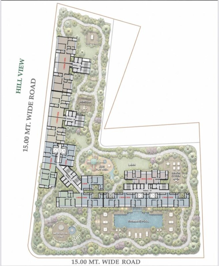 Master Plan, sector 5 kharghar 2 Bedroom 1415 Sq.Ft. Apartment In Sector 5 Kharghar Navi Mumbai 10572970