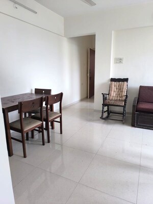 Living Room in 1 BHK Apartment at Konark Splendour, Kalyani Nagar – for Rent