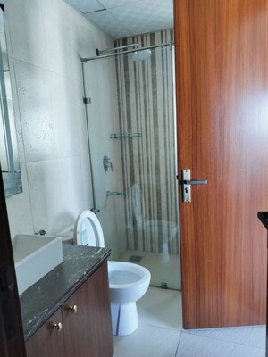Bathroom in 4 BHK Builder Floor at Sector 21 – for Rent