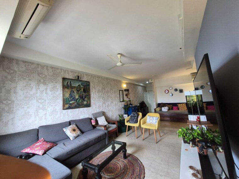 Living Room, bandra east 3 Bedroom 1255 Sq.Ft. Builder Floor In Bandra East Mumbai 10572983
