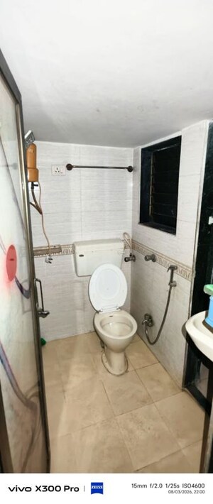 Bathroom in 1 RK Apartment at Ghansoli – for Rent