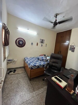 Living Room in 2 BHK Builder Floor at Sheikh Sarai – for Rent