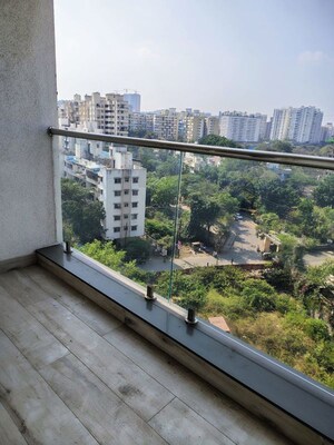 Balcony in 3 BHK Apartment at Siddh Amara, Bavdhan – for Rent