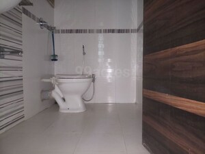 Bathroom in 2 BHK Apartment at Mahavir Kalpavruksha, Ghodbunder Road – for Rent
